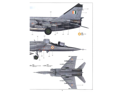 Surenkamas lėktuvo modelis MiG-25PU Foxbat-C 1/48 Kitty Hawk 80136