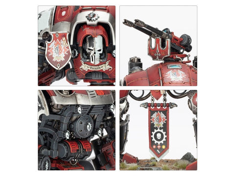 Warhammer 40,000 Imperial Knight Questoris miniatiūrų rinkinys