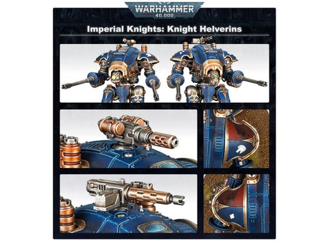 Warhammer 40,000 Imperial Knights Armigeriai: Helverin arba Warglaive, 2 vnt.