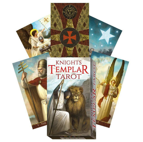 Lo Scarabeo: Knights Templar Tarot kortos - HOBI.LT 🇱🇹