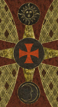 Lo Scarabeo: Knights Templar Tarot kortos - HOBI.LT 🇱🇹