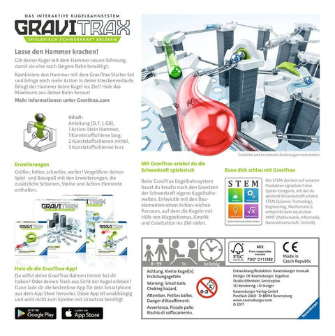 Gravitrax: Konstruktorius GraviTrax: Priedų rinkinys Extension Hammer - HOBI.LT 🇱🇹