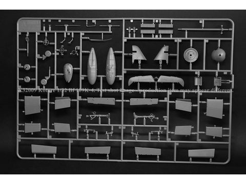 Kotare Messerschmitt Bf 109K-4 1/32 plastikinis surenkamas modelis (32009)