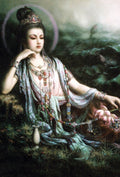 Blue Angel: Kuan Yin Oracle pocket edition kortos kišeninis leidimas - HOBI.LT 🇱🇹