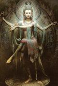 Blue Angel: Kuan Yin Oracle pocket edition kortos kišeninis leidimas - HOBI.LT 🇱🇹