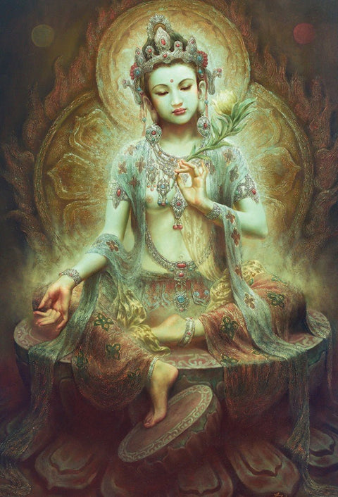 Blue Angel: Kuan Yin Oracle pocket edition kortos kišeninis leidimas - HOBI.LT 🇱🇹
