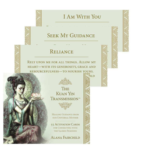 Blue Angel: Kuan Yin Transmission Oracle Kortos - HOBI.LT 🇱🇹