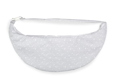 Arias lėlių nešyklė per petį, pilka – tinka lėlėms iki 45 cm