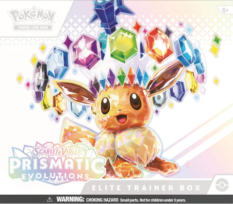 Pokemon TCG Scarlet & Violet: Prismatic Evolutions ETB rinkinys