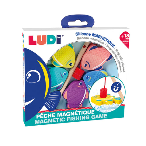 LUDI magnetinis žvejybos žaidimas vonios žaislas vaikams nuo 18 mėn.