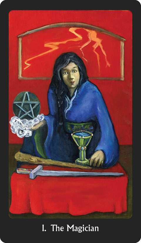 Visionary Woman Tarot taro kortos – mistinė kaladė saviugdai