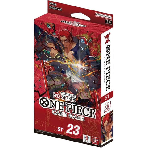 One Piece Shanks pradedantiesiems kortų rinkinys – raudona kaladė, 51 korta