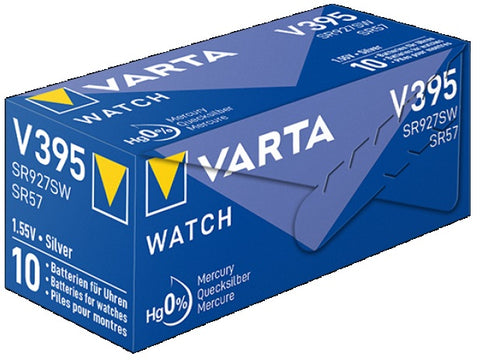 Varta 395 SR927SW laikrodžio baterijos (sidabro oksido), 10 vnt.