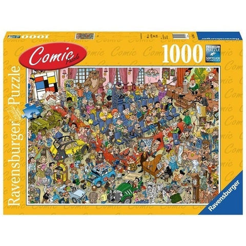 Ravensburger komiksų dėlionė „Aukcionas“, 1000 det.