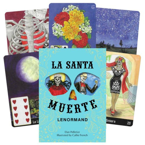 Schiffer: La Santa Muerte Lenormand Tarot kortos - HOBI.LT 🇱🇹