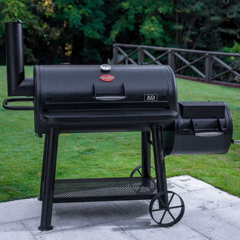 Lauko anglinė kepsninė rūkykla Char-Griller Grand Champ, Texas stilius