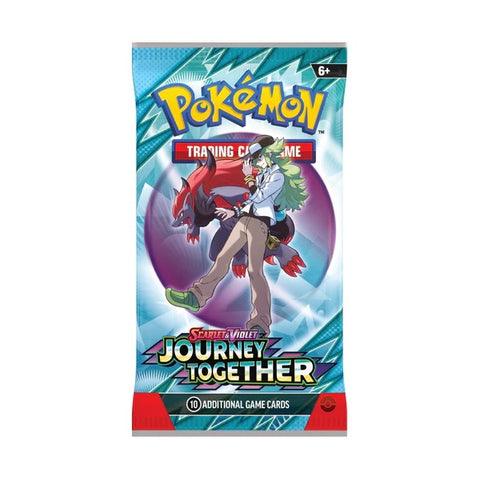 Pokémon TCG Scarlet & Violet: Journey Together papildymas – 10 kortų (EN)