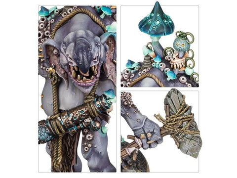 Warhammer Gloomspite Gitz Troggoth rinkinys: Trugg & Dankhold