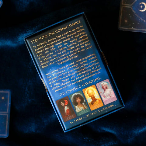 Zodiako orakulo kortos – astrologinis vadovas ir 54 kortų kaladė pradedantiesiems ir pažengusiems