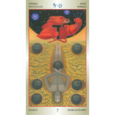 Lo Scarabeo: Liber T Tarot Kortos - HOBI.LT 🇱🇹