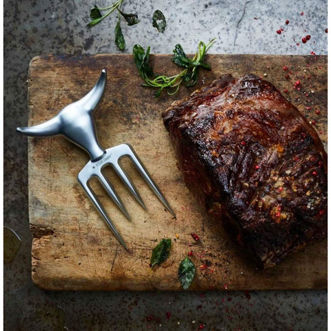 Profesionali nerūdijančio plieno mėsos šakutė BBQ plėšymui