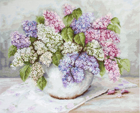 Luca - s: Lilacs SB2326 - siuvinėjimo kryželiu rinkinys - HOBI.LT 🇱🇹