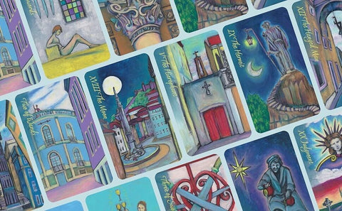 Schiffer Publishing: Lisboa Tarot Kortos Schiffer Publishing - HOBI.LT 🇱🇹