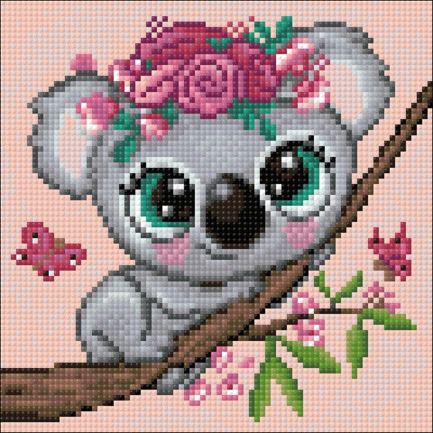 Crafting Spark: Little Koala 20х20 Deimantinio Paveikslo komplektas Cs2529 - HOBI.LT 🇱🇹