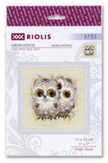 RIOLIS: Little Owls siuvinėjimo rinkinys iš RIOLIS Nr.: 1755 - HOBI.LT 🇱🇹