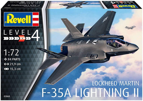 Revell: Lockheed Martin F - 35A Lightning II - PLASTIKINIS modeliavimo rinkinys - HOBI.LT 🇱🇹