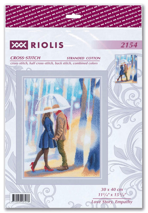 RIOLIS: Love Story. Empathy. Siuvinėjimo rinkinys iš RIOLIS Nr.: 2154 - HOBI.LT 🇱🇹