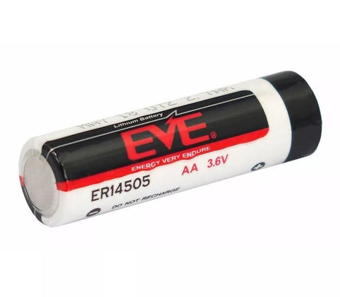 EVE LS14500 ER14505 AA 3,6V pramoninė ličio baterija