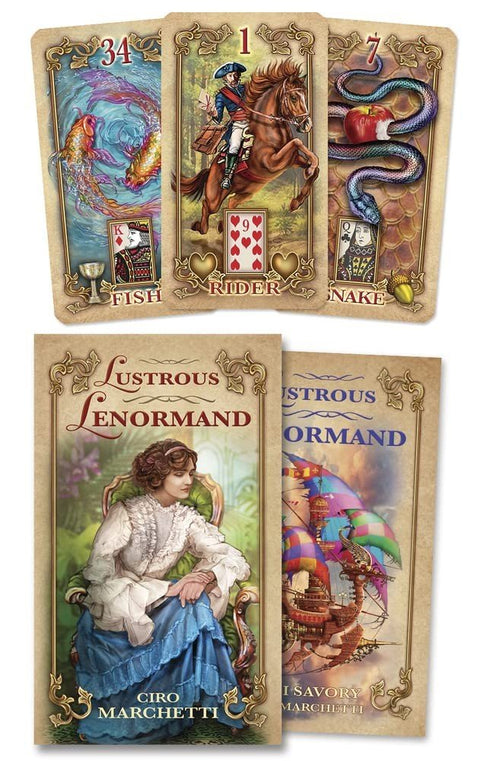 Llewellyn: Lustrous Lenormand Oracle kortos - HOBI.LT 🇱🇹