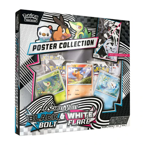 Pokemon TCG Unova plakato kolekcija Scarlet & Violet booster dėžė