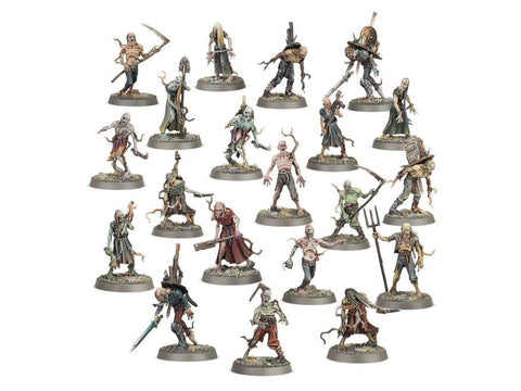 Warhammer: Soulblight Gravelords Deadwalker Zombies – 20 miniatiūrų