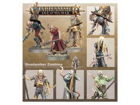 Warhammer: Soulblight Gravelords Deadwalker Zombies – 20 miniatiūrų