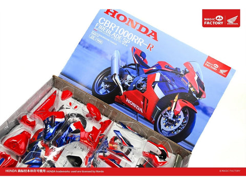 Magic Factory Honda CBR1000RR-R Fireblade SP 1/9, iš anksto nudažytas modelis