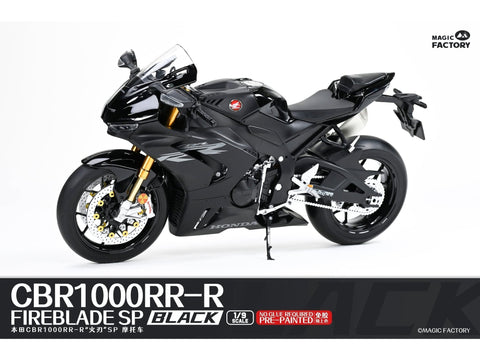 Honda CBR1000RR-R Fireblade SP Black nudažytas motociklo modelis 1/9 1405