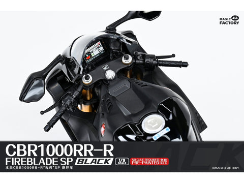 Honda CBR1000RR-R Fireblade SP Black nudažytas motociklo modelis 1/9 1405