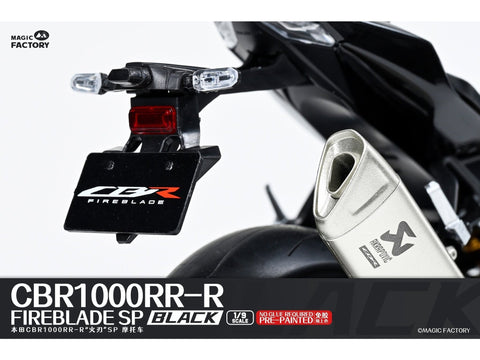 Honda CBR1000RR-R Fireblade SP Black nudažytas motociklo modelis 1/9 1405