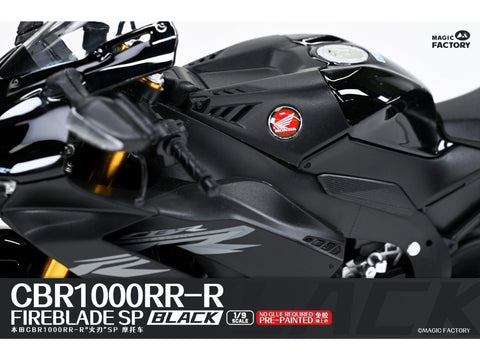Honda CBR1000RR-R Fireblade SP Black nudažytas motociklo modelis 1/9 1405
