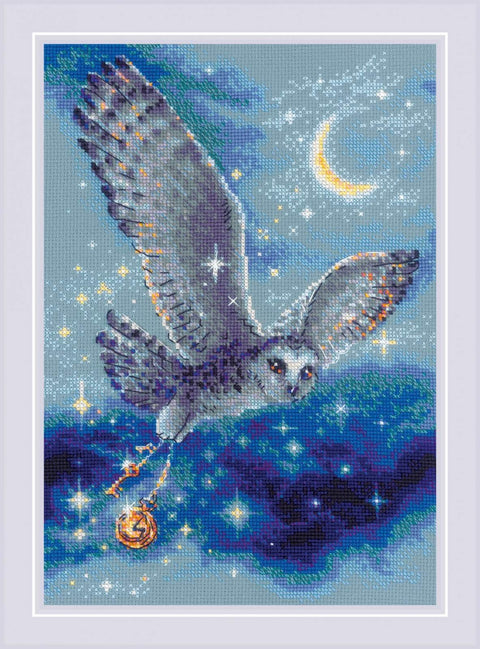 RIOLIS: Magic Owl siuvinėjimo rinkinys iš RIOLIS Nr.: 1872 - HOBI.LT 🇱🇹