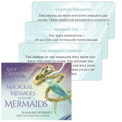 Blue Angel: Magickal Messages From The Mermaid Inspiration Kortos - HOBI.LT 🇱🇹
