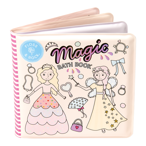 Magiška vandeniu spalvas keičianti maudymosi knygelė, Princesės