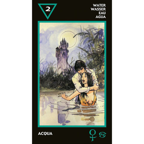 Lo Scarabeo: Manara Erotic Mini Tarot kortos - HOBI.LT 🇱🇹