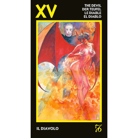 Manara Erotic Mini Tarot kortos
