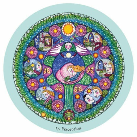 Blue Angel: Mandala Healing Oracle Kortos - HOBI.LT 🇱🇹