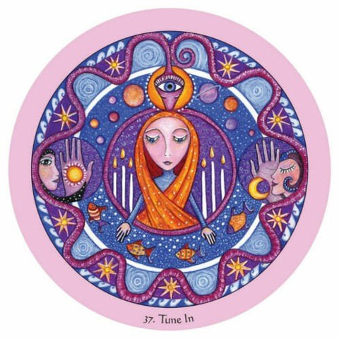 Blue Angel: Mandala Healing Oracle Kortos - HOBI.LT 🇱🇹