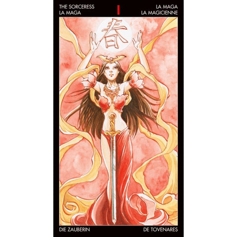 Lo Scarabeo: Manga Tarot Kortos - HOBI.LT 🇱🇹