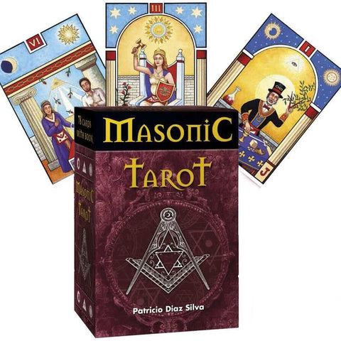Lo Scarabeo: Masonic Tarot Kortos - HOBI.LT 🇱🇹